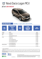 Dacia Logan MCV II 2017 cenik CZ 